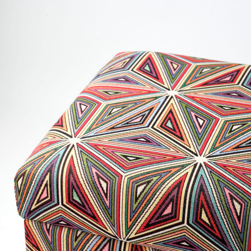 Edmund Upholstered Storage Bench, H47 x W45 x D30cm