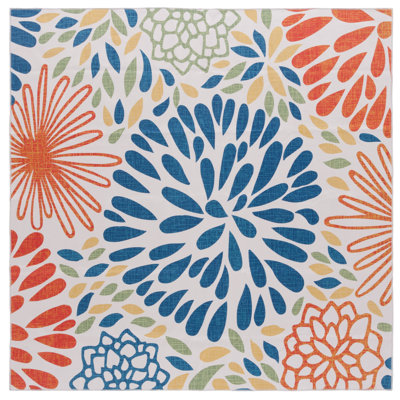 Tapis floral Amalea Performance