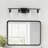 4-Light Dimmable Bathroom Vanity Light With Clear Shade