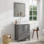  Ensemble de meuble-lavabo simple 24 "avec miroir-27052443
