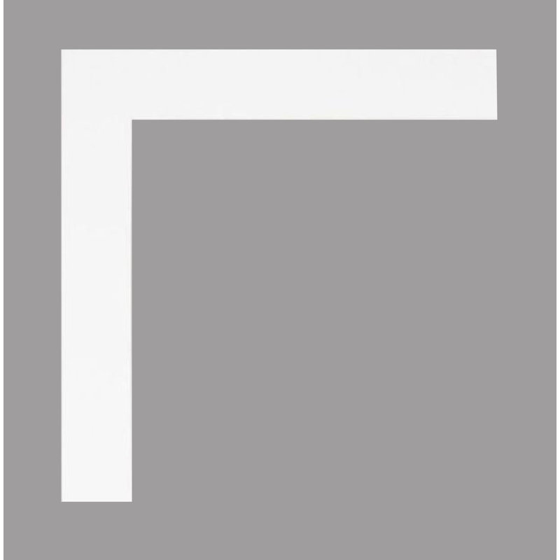 Hasting Rectangle Mirror, 78" H x 39" W, White