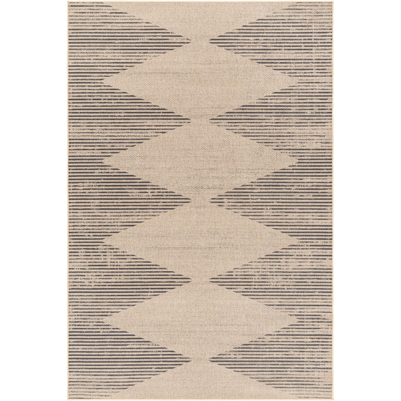 Jackson Natural Machine Washable Area Rug, Rectangle 5' x 8'