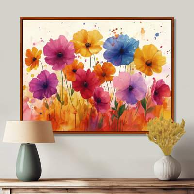 Irenea Countryside Wildflower Summer Field - Wildflowers, art mural