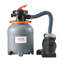Pompe à filtre à sable 12 po pour piscine hors terre 1/2 HP 3000 GPH Débit