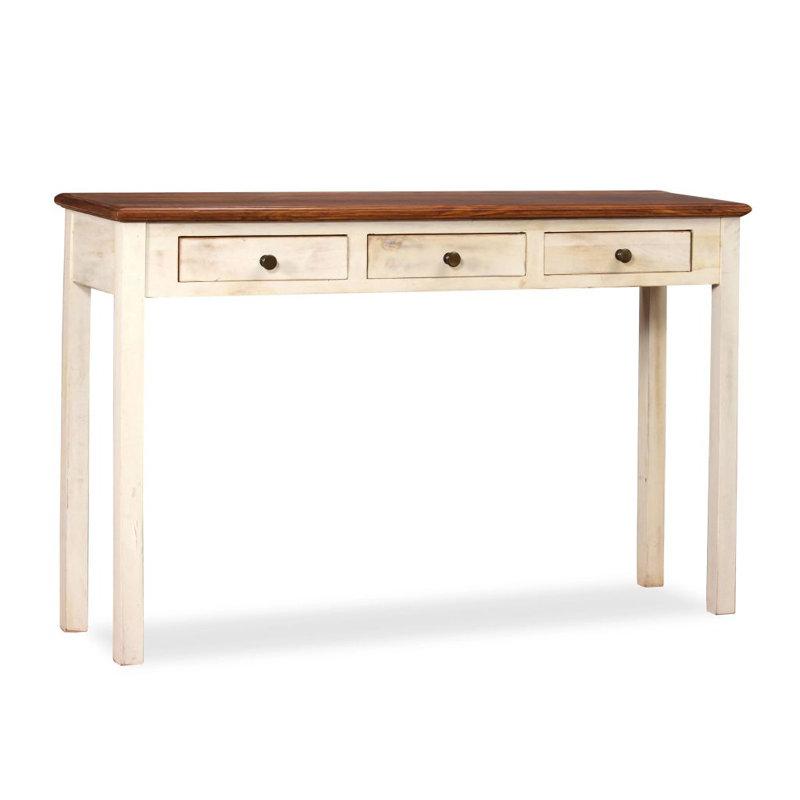 Demello 30cm Solid Wood Console Table