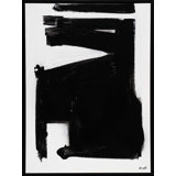 Black And White 2 Print by H Scott