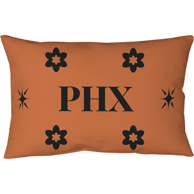 Coussin d'extérieur soufflé et fermé Phoenix Basketball 20 po x 14 po