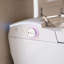 Toilette intelligente à bidet avec eau chaude instantanée, couvercle automatique, siège chauffant et séchoir à air chaud