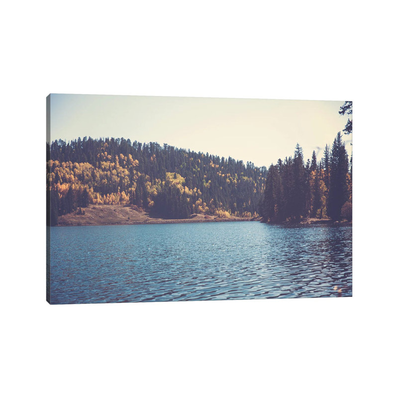 Colorado Mountain Lake In Autumn by Ann Hudec - Wrapped Canvas Print, 66.04 cm H x 45.72 cm W x 3.175 cm D
