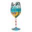 Verre à vin 15 oz Lolita Forever at the Beach
