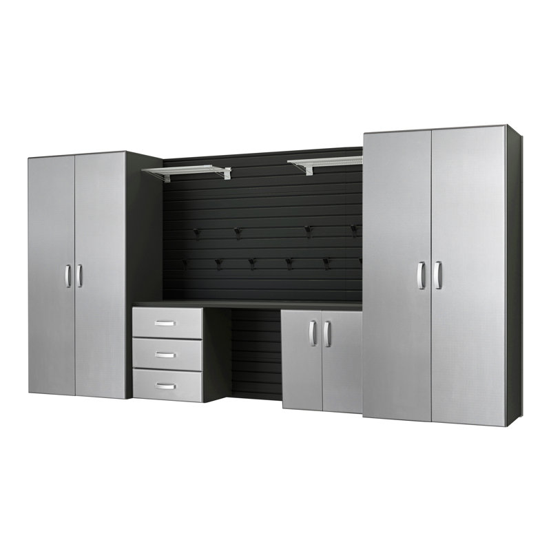 Deluxe 3 Piece Storage System, Black/Platinum Carbon