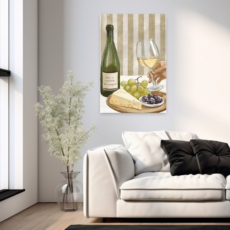 Art contemporain contemporain, H 36 po x l 24 po