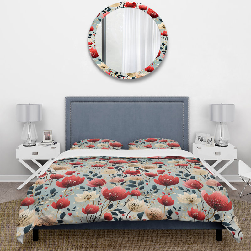 Ensemble de housse de couette Artistic Essence, Housse de couette pour très grand lit et 2 très