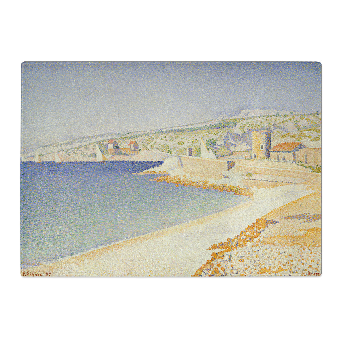 The Jetty at Cassis Opus by Paul Signac Chopping Board