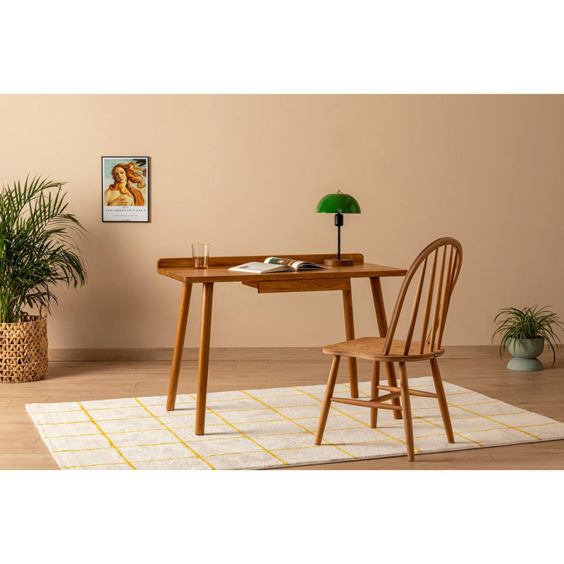 Cosner Writing Desk, Light Walnut