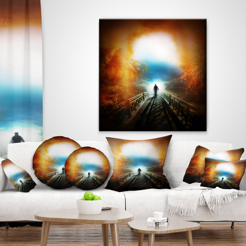 Coussin After Tun, 16 po x 16 po, Carré