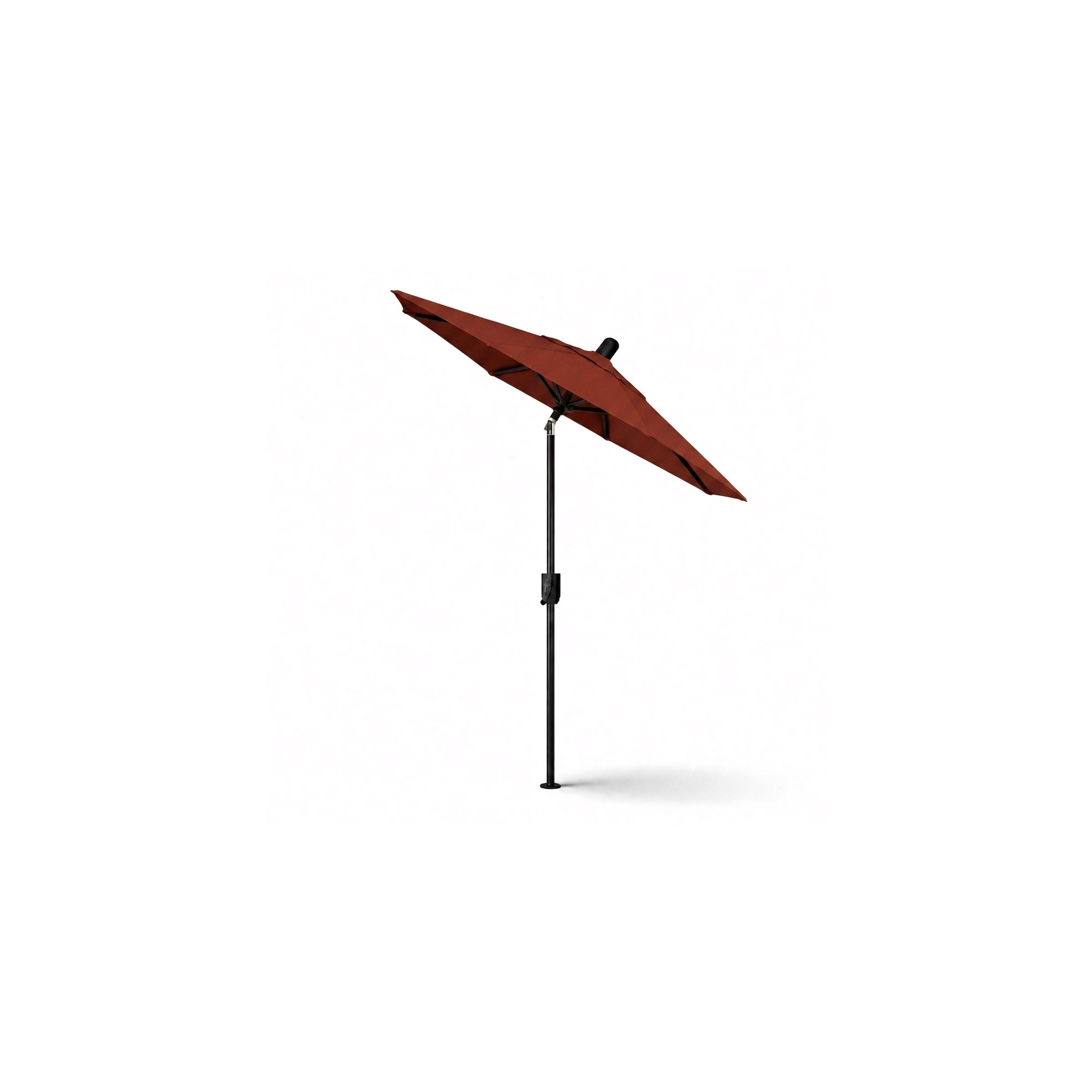 Natalie 74.5'' Outdoor Umbrella, Canvas Terracotta, Antique Bronze