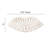 Pietra Marble Round Ruffle Bowl