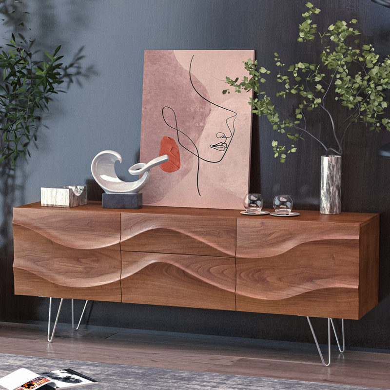 Unfinished TV Stand, 62"