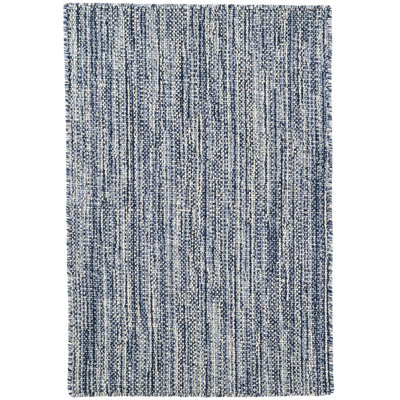 Bella Navy Handwoven Wool Rug