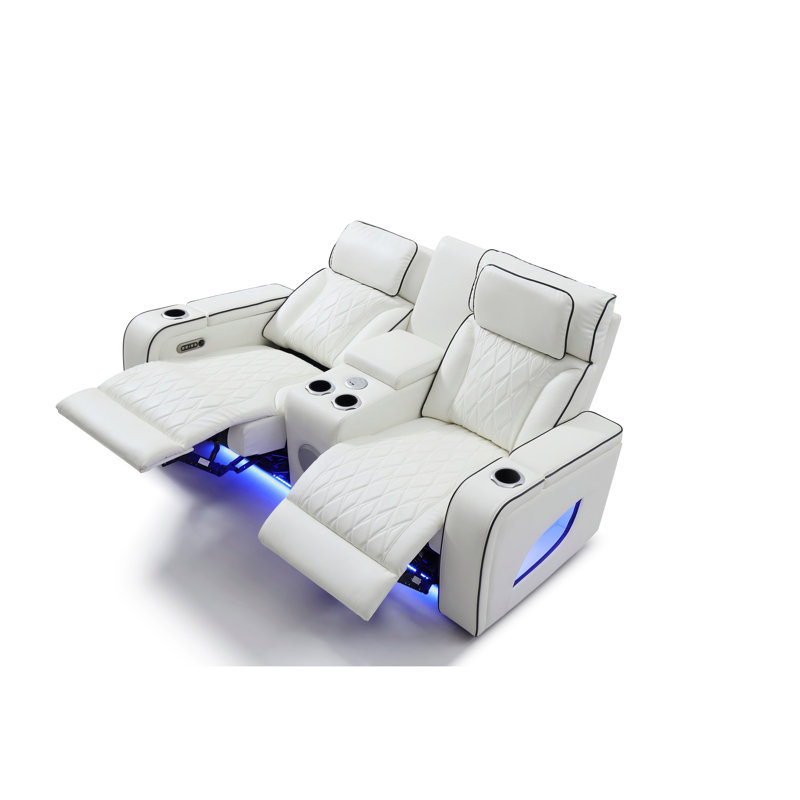 Causeuse inclinable Lumin G00807A-RL, blanc