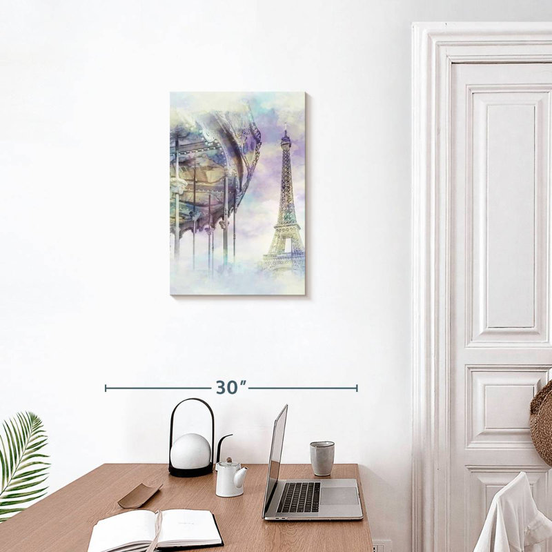 Aime Typical Paris, 24" H x 16" W