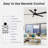 52" Double-Sided Blade 6-Speed Reversible Ceiling Fan with Dimmable 3CCT LED Lights and Remote Control-423542817