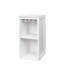 Armoire à vin modulaire de couleur blanche avec tablettes de rangement et huche pour salle à manger WHITE