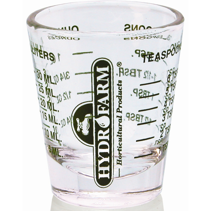 Verre à photos en verre mini measure