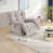 Light Gray Polyester Blend