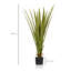 Artificial plants agave succulent in pot