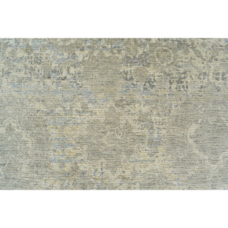 Tapis rectangulaire en laine noué à la main, Rectangle 12 pi x 15 pi