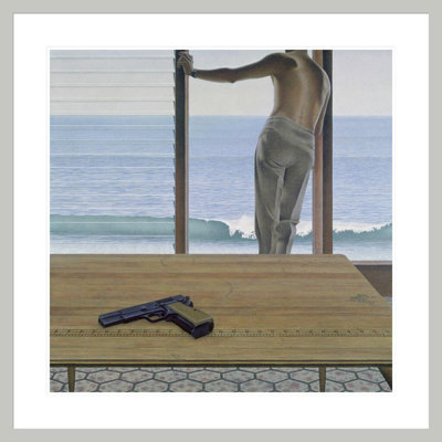 Pacific by Alex Colville -Framed Giclee Print