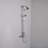Exposed Thermostatic Shower System with Diverter-132493598