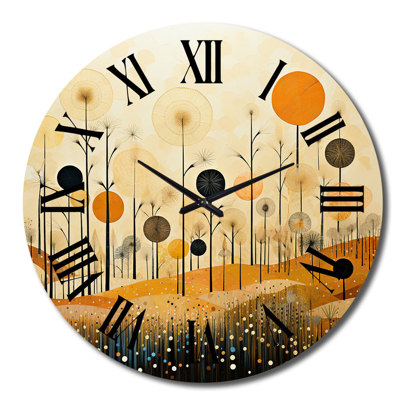 Horloge murale en métal Danek, Grand
