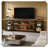 Industrial TV Stand Stable Durable Metal Frame Storage Center