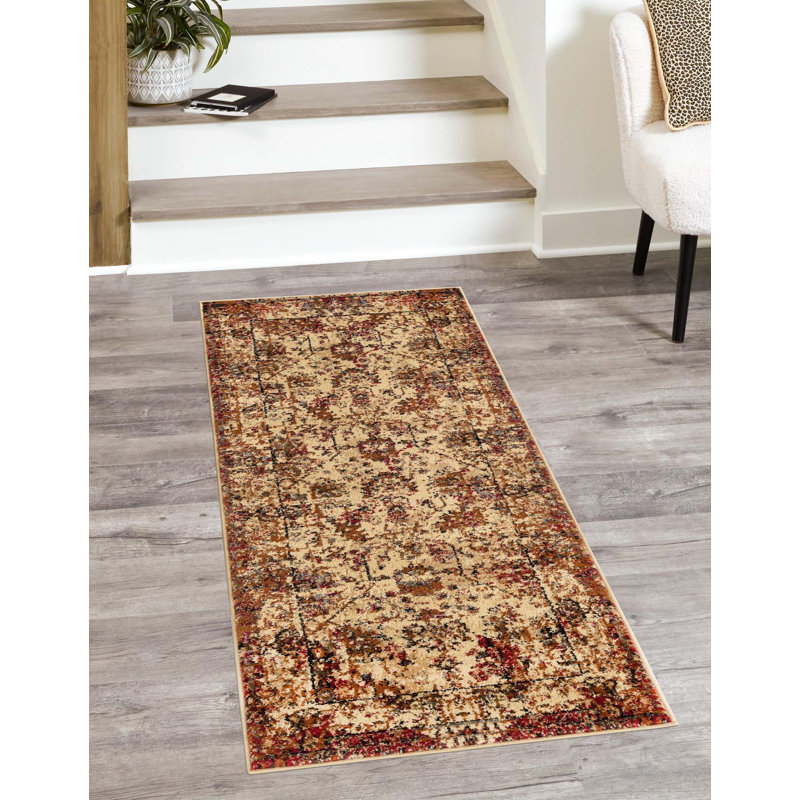 Alameda Geometric Indoor Rug, Runner 2'2" x 12'