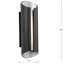 Evett Cylinder Outdoor Aluminum LED Wall Light-706599096