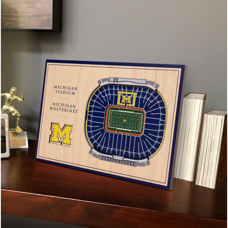 Affichage de bureau ncaa 3d stadiumviews, Université du Michigan
