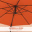 292cm Wall Mount Parasol-1103460353