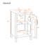 Meuble-lavabo 20 po avec comptoir en céramique-692786949