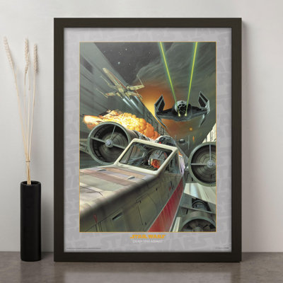 Star Wars Death Star Assault - Picture Frame Memorabilia