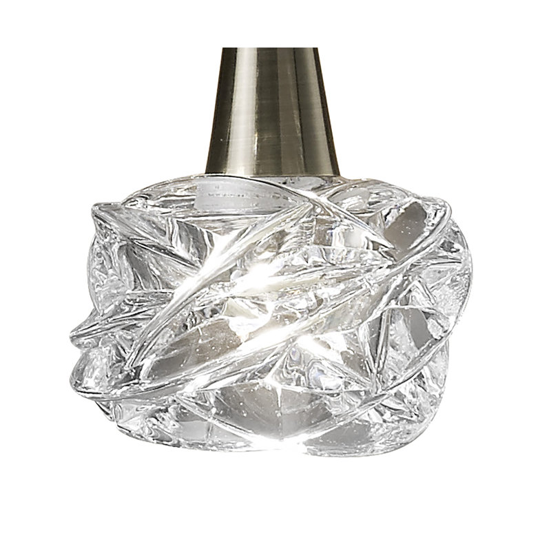 Waithman 1 - Light Unique/Statement Pendant, Antique Brass