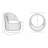 Swivel Function Lounge Style Accent Chair-779689320