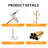 Metal Modern Coat Racks, Cactus Coat Rack Freestanding With Natural Marble Base, Golden Coat Rack Stand With 8 Hooks For Bags, Hats, Entryway, Office