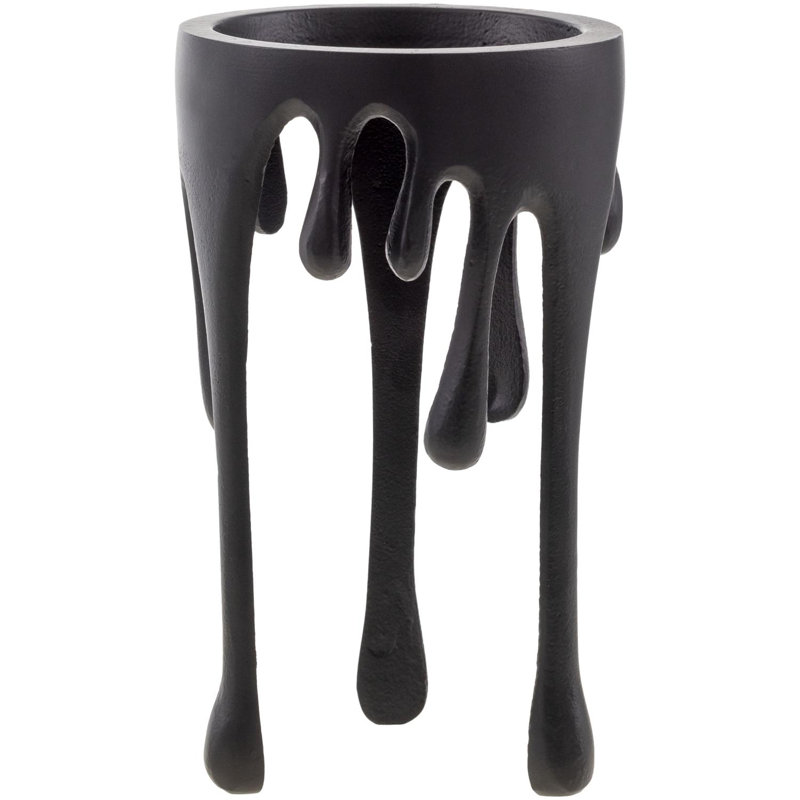 Bougeoir Castellana, Noir