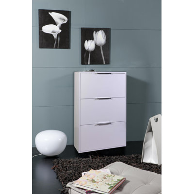 Facile 9 Pair Shoe Storage Cabinet
