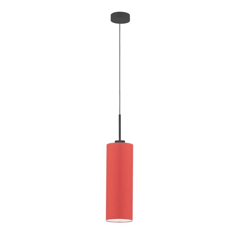 Avaia 1 - Light Single Pendant, Red, Black