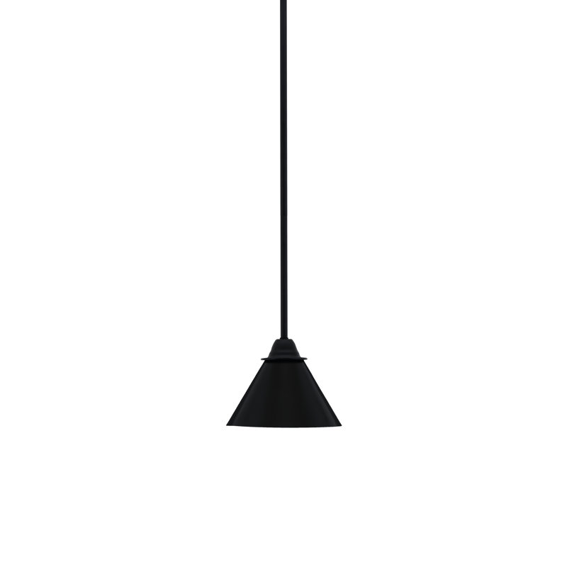 Paramount Stem Hung Pendant, 5.25" H x 7" W