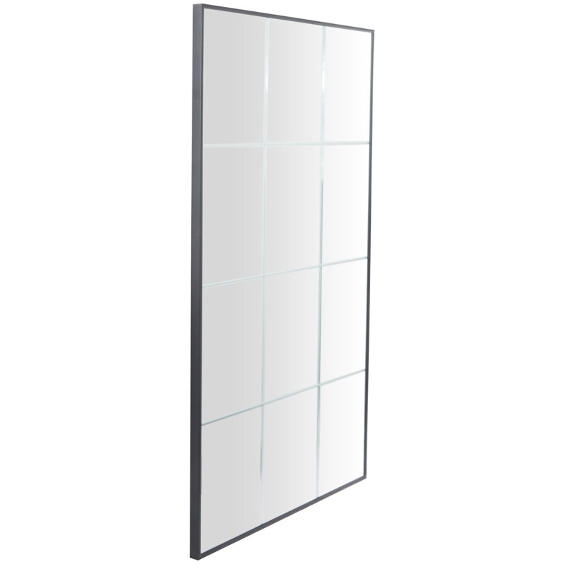 Miroir mural noir, 40 po x 22,5 po